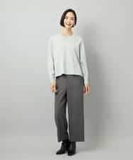 FMFAD23210 MICHEL KLEIN(ミッシェルクラン) Vネックニット ベージュ