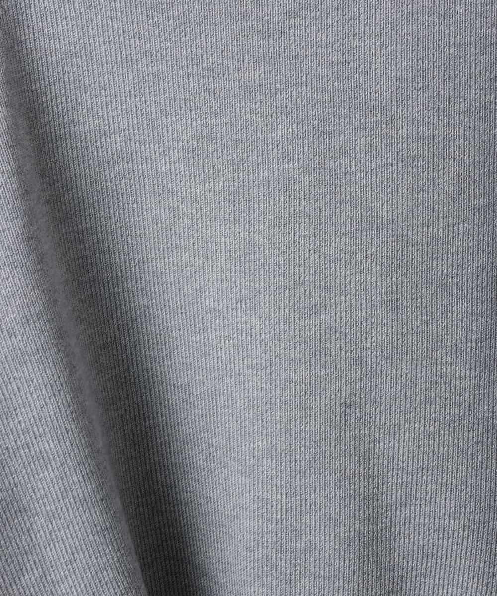 FMFAD25230 MICHEL KLEIN(ミッシェルクラン) ハーフジップニット ホワイト