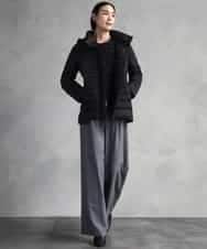 FMFAD27230 MICHEL KLEIN(ミッシェルクラン) フェザーヤーンラメプルオーバー ベージュ