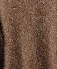 FMFAD27230 MICHEL KLEIN(ミッシェルクラン) フェザーヤーンラメプルオーバー ベージュ