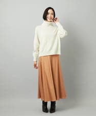 FMFAD28230 MICHEL KLEIN(ミッシェルクラン) [定番人気]ハイネックニット ブルー