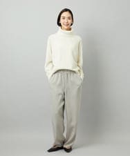 FMFAD28230 MICHEL KLEIN(ミッシェルクラン) [定番人気]ハイネックニット ブルー