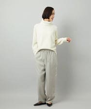 FMFAD28230 MICHEL KLEIN(ミッシェルクラン) [定番人気]ハイネックニット ブルー