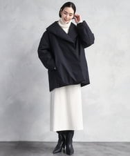 FMFAD28230 MICHEL KLEIN(ミッシェルクラン) [定番人気]ハイネックニット ブルー