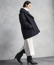 FMFAD28230 MICHEL KLEIN(ミッシェルクラン) [定番人気]ハイネックニット ブルー