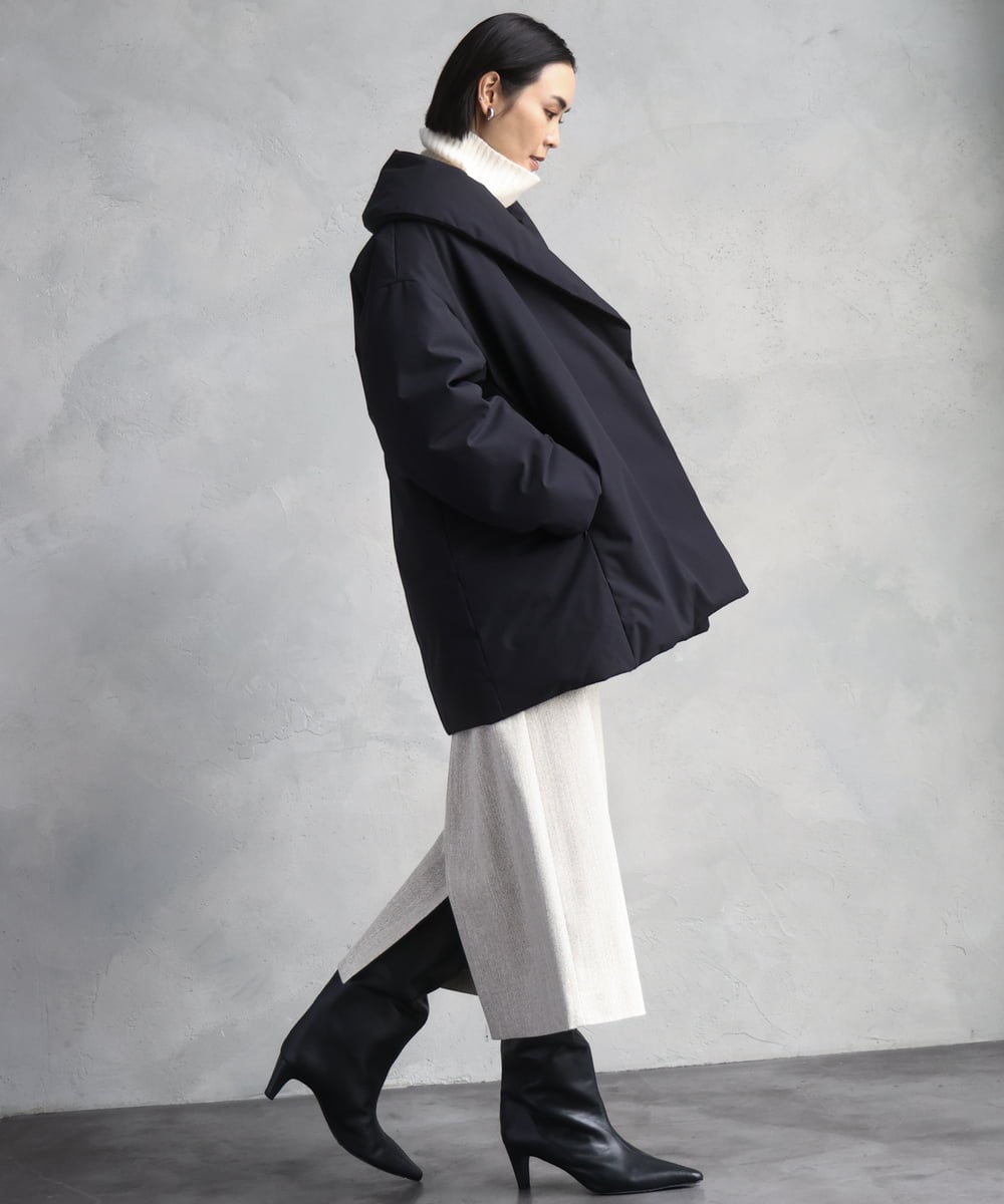 FMFAD28230 MICHEL KLEIN(ミッシェルクラン) [定番人気]ハイネックニット ブルー