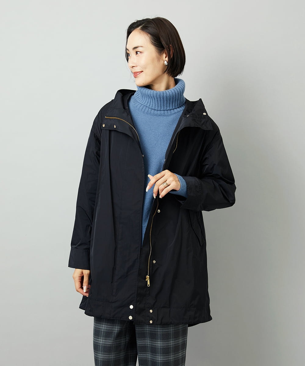 FMFAD28230 MICHEL KLEIN(ミッシェルクラン) [定番人気]ハイネックニット ブルー