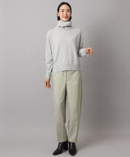 FMFAD28230 MICHEL KLEIN(ミッシェルクラン) [定番人気]ハイネックニット ブルー