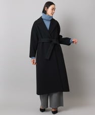 FMFAD28230 MICHEL KLEIN(ミッシェルクラン) [定番人気]ハイネックニット ブルー