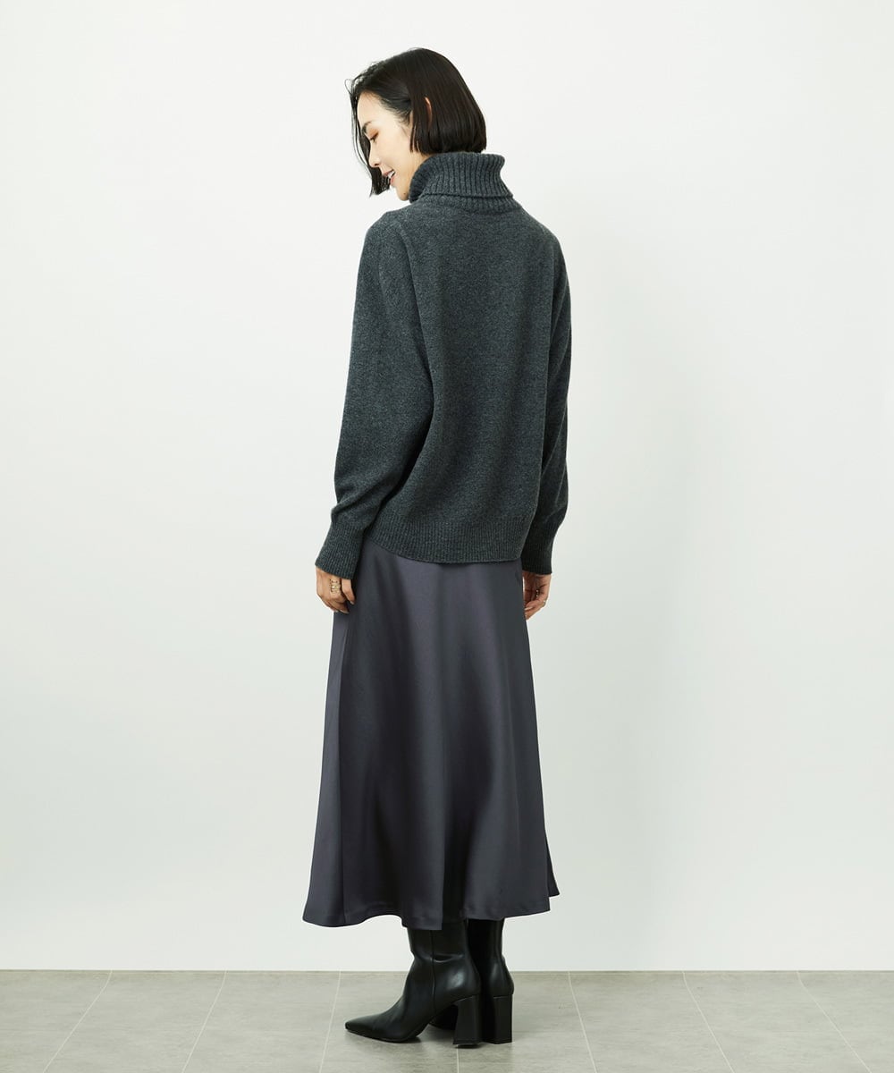 FMFAD28230 MICHEL KLEIN(ミッシェルクラン) ﾆｯﾄ ブルー