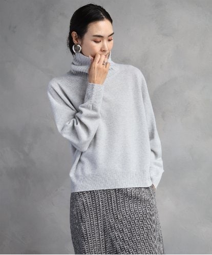 FMFAD28230 MICHEL KLEIN [定番人気]ハイネックニット