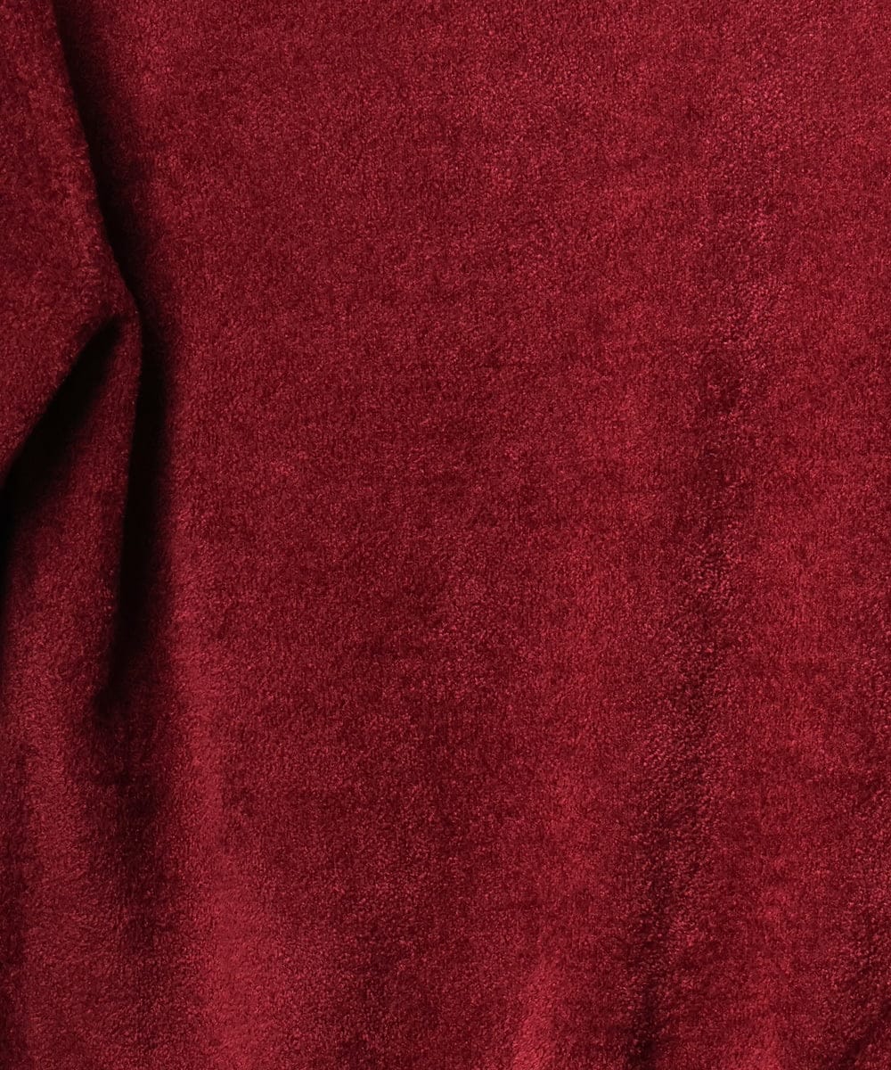 FMFAG30180 MICHEL KLEIN(ミッシェルクラン) モール半袖プルオーバー ライトグレー