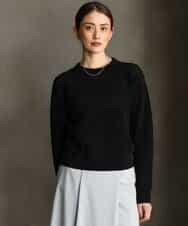 FMFAG42210 MICHEL KLEIN(ミッシェルクラン) モールケーブルニット ブラック
