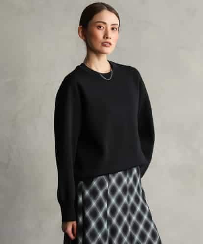 FMFAG45210 MICHEL KLEIN ダブルフェイスニット