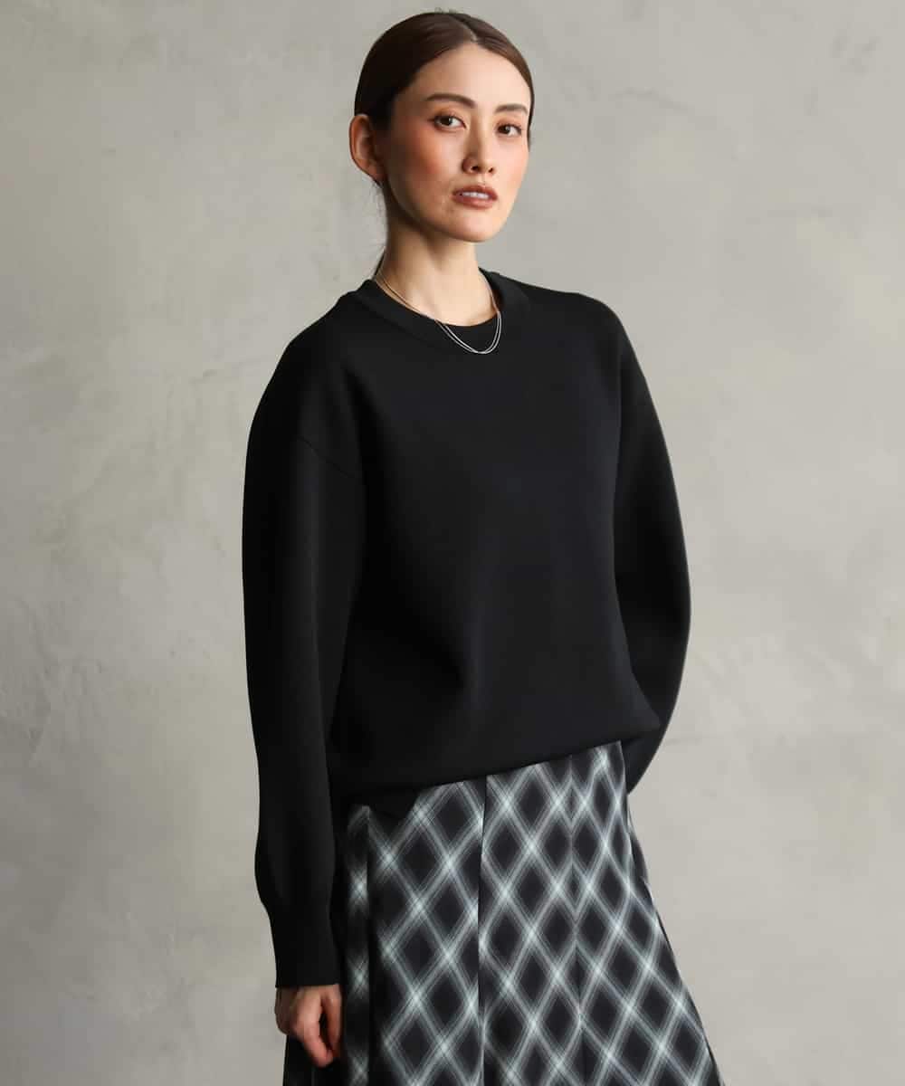 FMFAG45210 MICHEL KLEIN ダブルフェイスニット