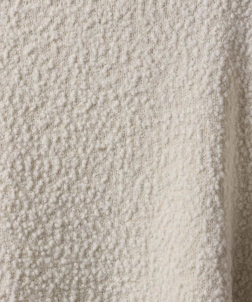 FMFAG50250 MICHEL KLEIN(ミッシェルクラン) ラメボトルネックニット ラベンダー