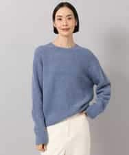 FMFAG51240 MICHEL KLEIN(ミッシェルクラン) アルパカブークレニット ブルー