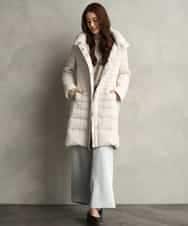 FMFAG51240 MICHEL KLEIN(ミッシェルクラン) アルパカブークレニット ベージュ