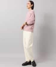 FMFAG51240 MICHEL KLEIN(ミッシェルクラン) アルパカブークレニット ベージュ