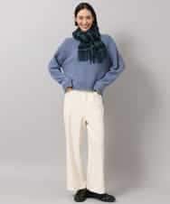 FMFAG51240 MICHEL KLEIN(ミッシェルクラン) アルパカブークレニット ベージュ