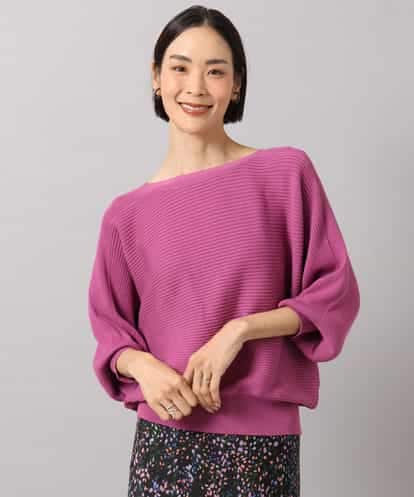 FMFAH17190 MICHEL KLEIN [定番人気]ホールガーメント(R)ドルマンスリーブニット