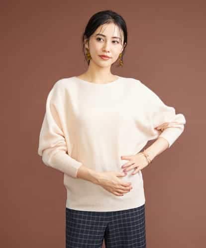 FMFAS40190 MICHEL KLEIN ホールガーメント(R)ドルマンスリーブニット