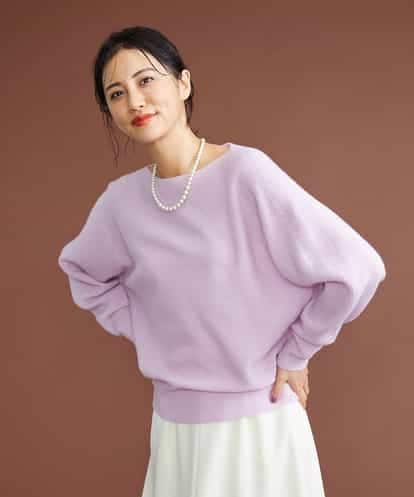 FMFAS40190 MICHEL KLEIN ホールガーメント(R)ドルマンスリーブニット