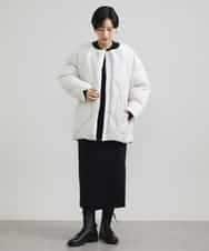 FMFAV37190 MICHEL KLEIN(ミッシェルクラン) スポンディッシュポリワッペン付きニット（セットアップ対応） ブラック(94)
