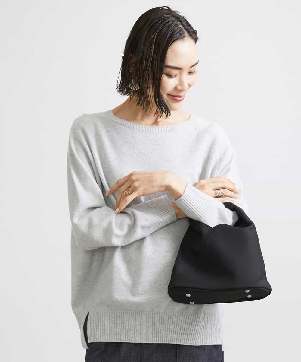 定番人気]ホールガーメント(R)BOXシルエットウールニット(ニット