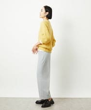 FMFBD32230 MICHEL KLEIN(ミッシェルクラン) モヘアローゲージニット イエロー