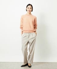 FMFBD32230 MICHEL KLEIN(ミッシェルクラン) モヘアローゲージニット イエロー