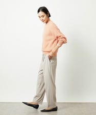 FMFBD32230 MICHEL KLEIN(ミッシェルクラン) モヘアローゲージニット イエロー