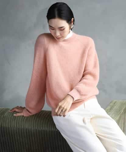 FMFBD32230 MICHEL KLEIN モヘアローゲージニット