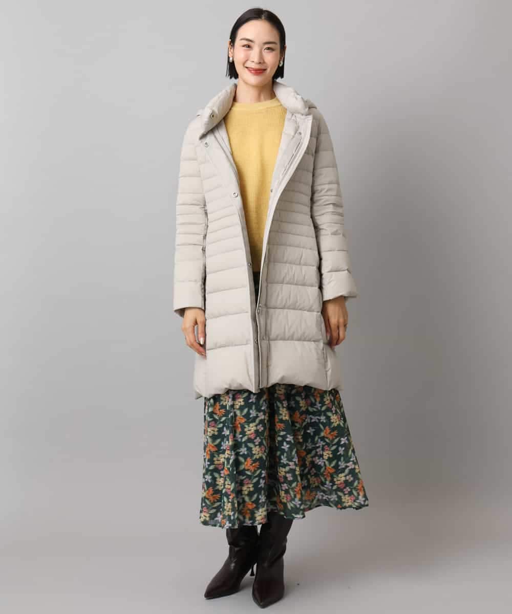 FMFBD32230 MICHEL KLEIN(ミッシェルクラン) モヘアローゲージニット イエロー