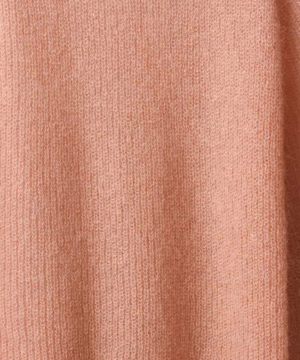 FMFBD32230 MICHEL KLEIN(ミッシェルクラン) モヘアローゲージニット イエロー