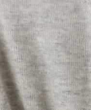 FMFBD32230 MICHEL KLEIN(ミッシェルクラン) モヘアローゲージニット イエロー