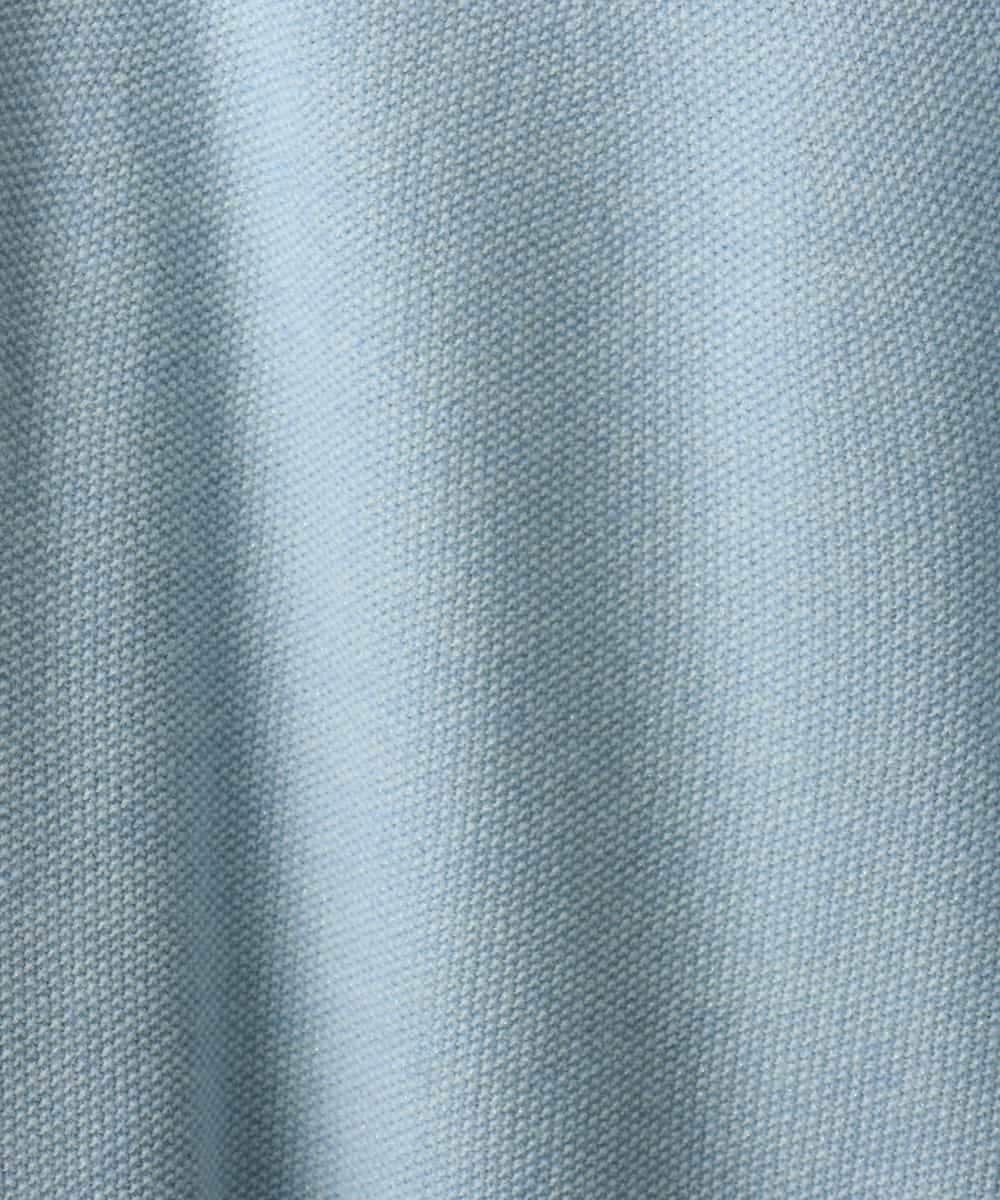 FMFBD33210 MICHEL KLEIN(ミッシェルクラン) ホールガーメント®クルーネックニット ライトブルー