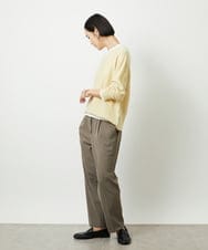 FMFBD34200 MICHEL KLEIN(ミッシェルクラン) [セットアップ対応]Vネックニット ライトイエロー