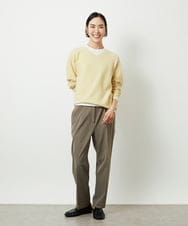 FMFBD34200 MICHEL KLEIN(ミッシェルクラン) [セットアップ対応]Vネックニット ライトイエロー