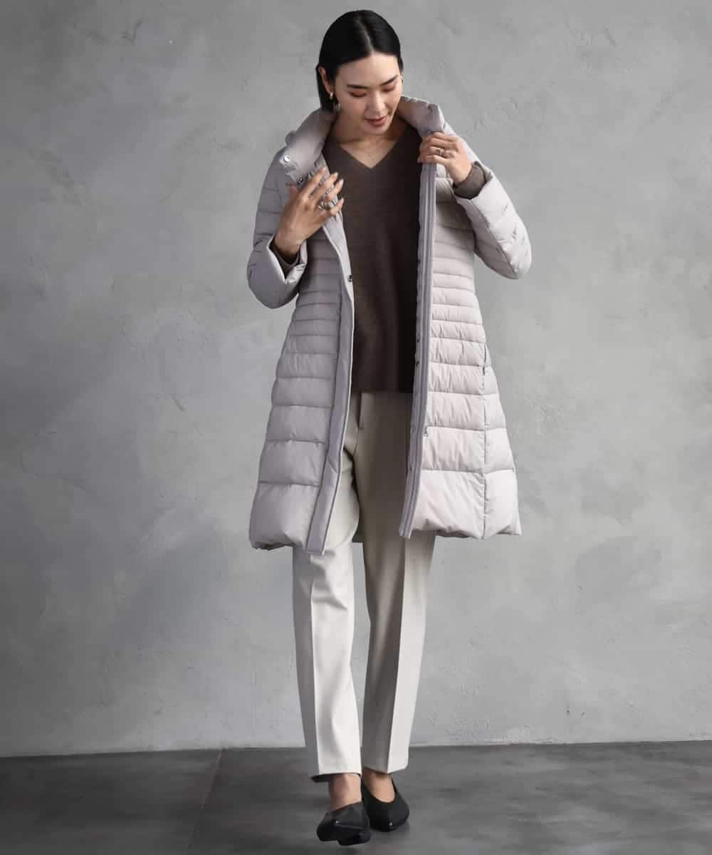 FMFBD34200 MICHEL KLEIN(ミッシェルクラン) [セットアップ対応]Vネックニット ライトイエロー