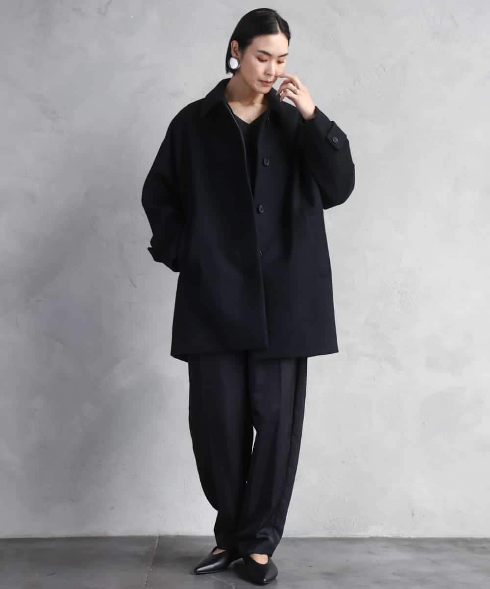 FMFBD34200 MICHEL KLEIN(ミッシェルクラン) [セットアップ対応]Vネックニット ライトイエロー