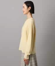 FMFBD34200 MICHEL KLEIN(ミッシェルクラン) [セットアップ対応]Vネックニット ライトイエロー