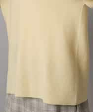 FMFBD34200 MICHEL KLEIN(ミッシェルクラン) [セットアップ対応]Vネックニット ライトイエロー