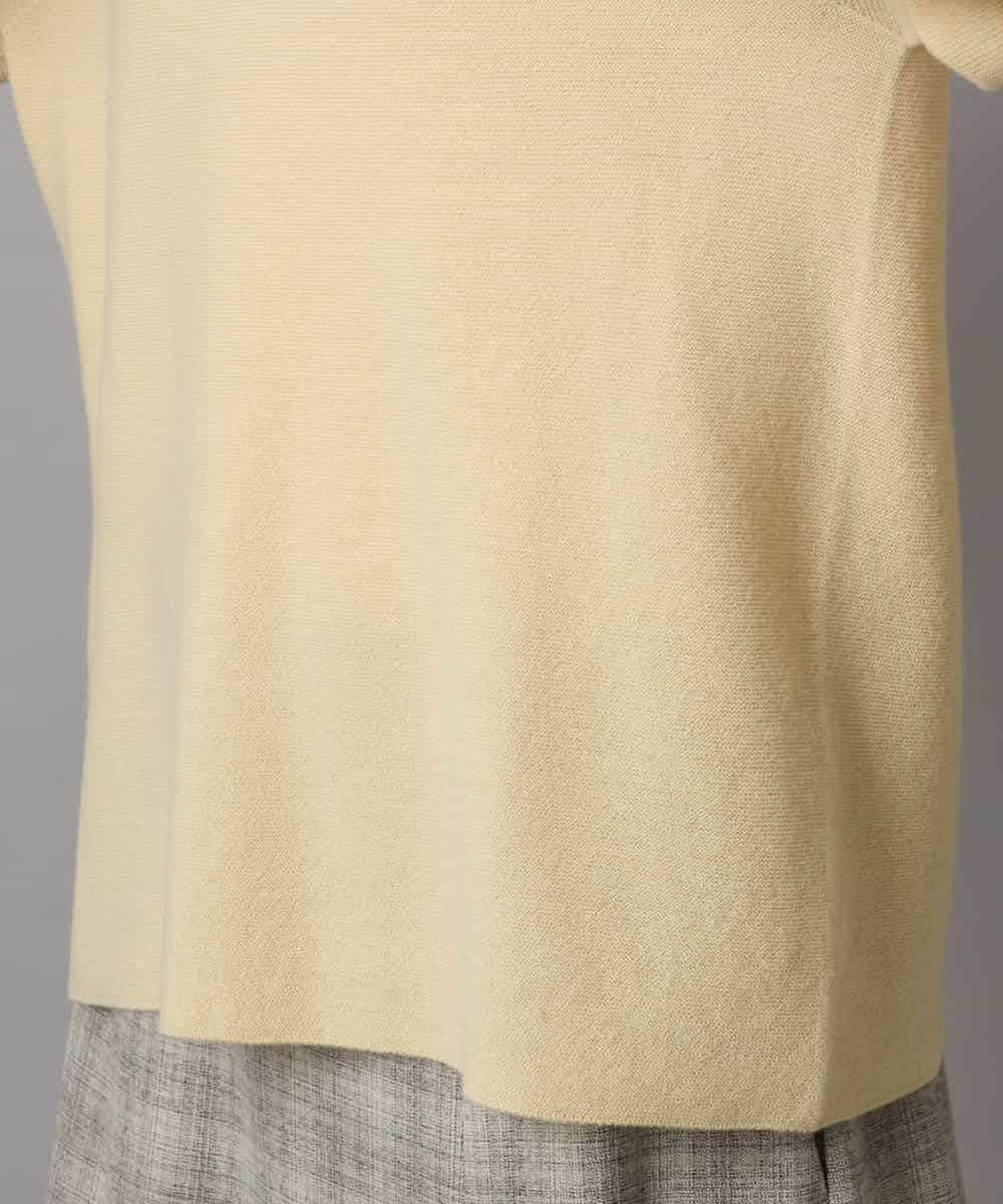 FMFBD34200 MICHEL KLEIN(ミッシェルクラン) [セットアップ対応]Vネックニット ライトイエロー