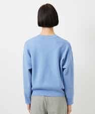 FMFBD80150 MICHEL KLEIN(ミッシェルクラン) クルーネックプルオーバー ライトブルー