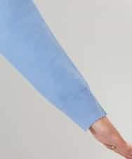 FMFBD80150 MICHEL KLEIN(ミッシェルクラン) クルーネックプルオーバー ライトブルー