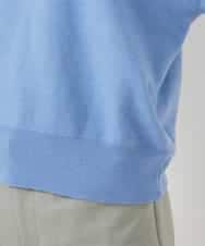 FMFBD80150 MICHEL KLEIN(ミッシェルクラン) クルーネックプルオーバー ライトブルー