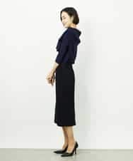 FMFDD01190 MICHEL KLEIN(ミッシェルクラン) [アンサンブル対応]コンパクトニットプルオーバー ホワイト