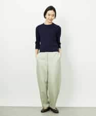 FMFDD01190 MICHEL KLEIN(ミッシェルクラン) [アンサンブル対応]コンパクトニットプルオーバー ホワイト