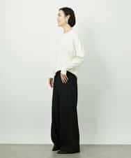 FMFDD13210 MICHEL KLEIN(ミッシェルクラン) Vネックニットプルオーバー ブルー